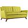 Beguile 71 1/2" Wide Wheatgrass Fabric Tufted Loveseat