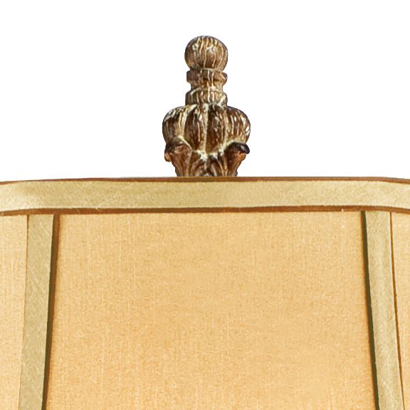 Beige French Candlestick Floor Lamp U0521 Lamps Plus