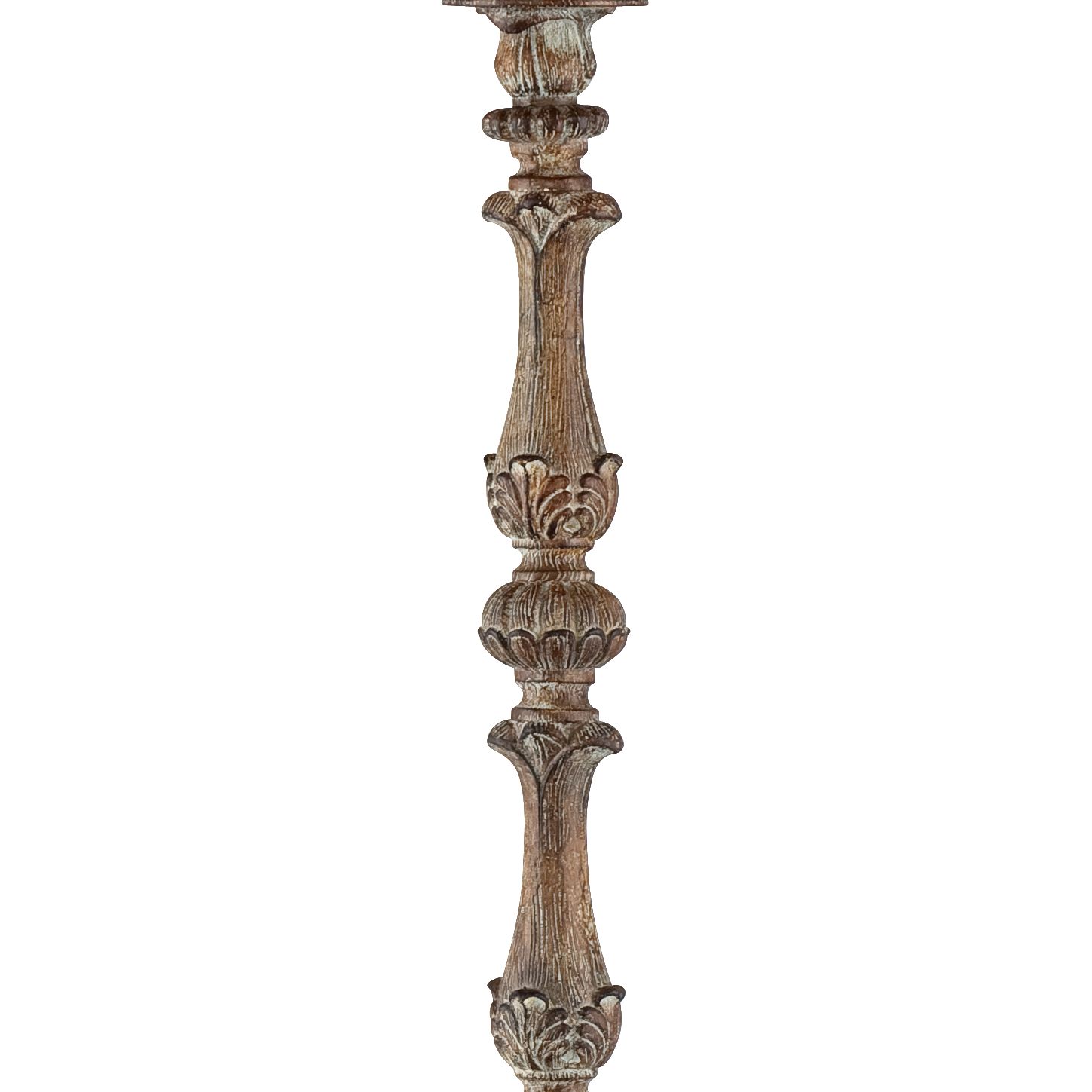 Beige French Candlestick Floor Lamp U0521 Lamps Plus