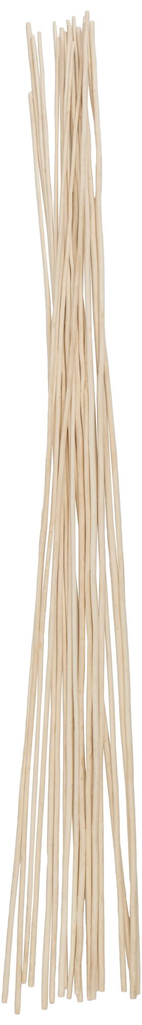 Image 5 Beige Jute Rope Traditional Natural Foliage, S/20 4"W, 79"H more views