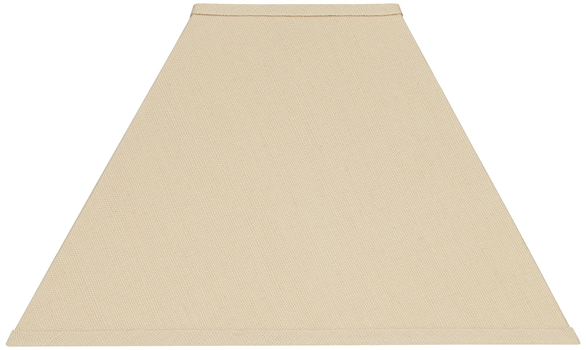 Beige Linen Square Lamp Shade 6x16x10 (Spider) U0955 Lamps Plus