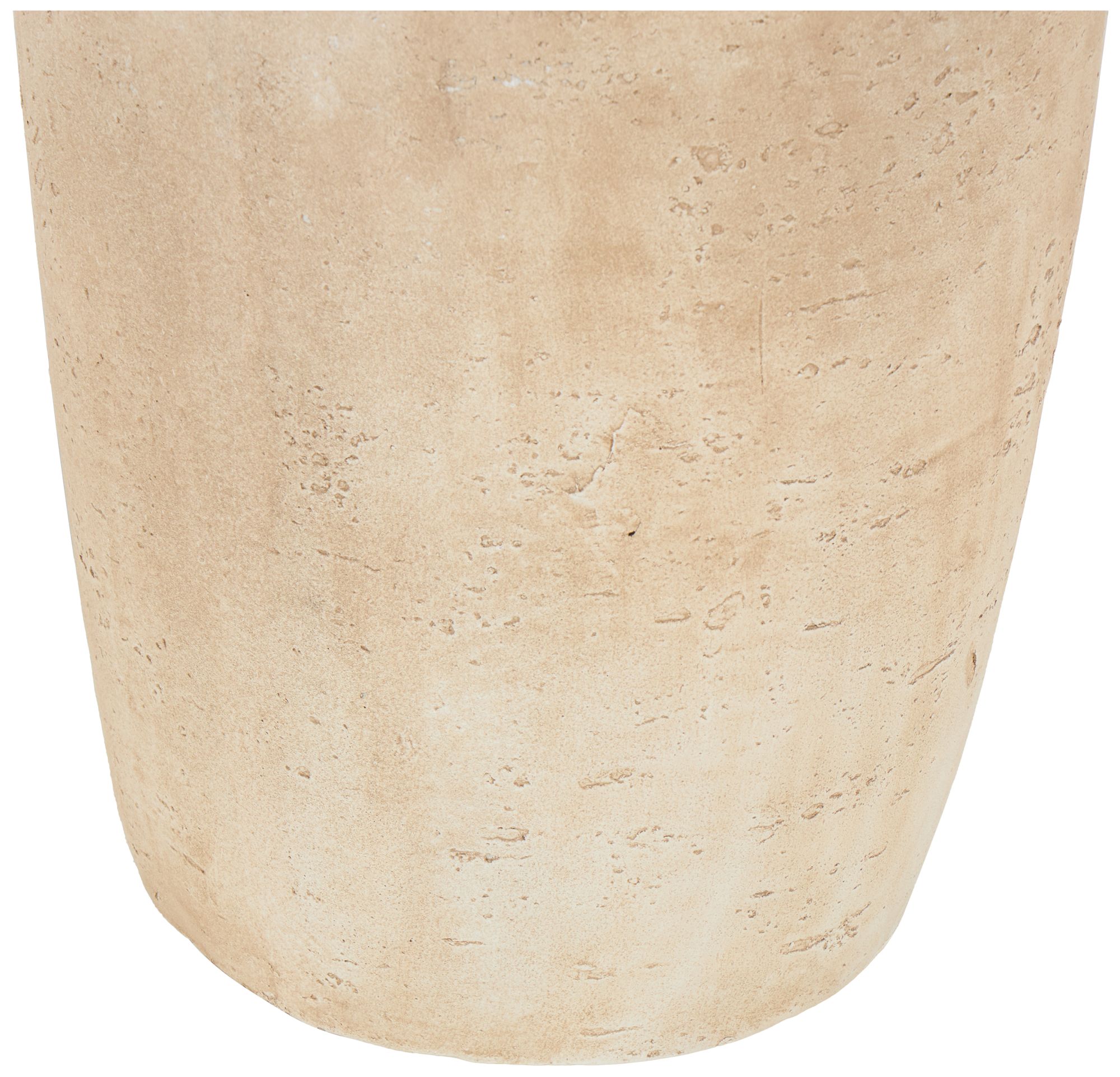 Image 3 Beige Magnesium Oxide Contemporary Accent Table, S/2 20"W, 20"H more views