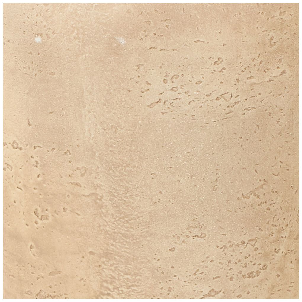 Beige Magnesium Oxide Contemporary Accent Table, S/2 20"W, 20"H