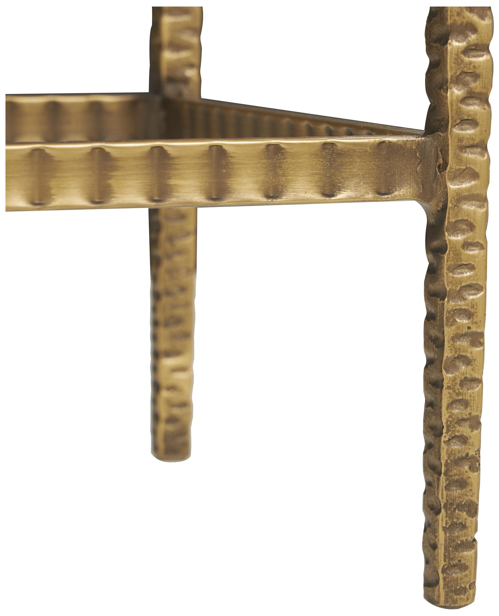 Image 4 Beige Marble Rustic Console Table, 37" x 12" x 28" more views