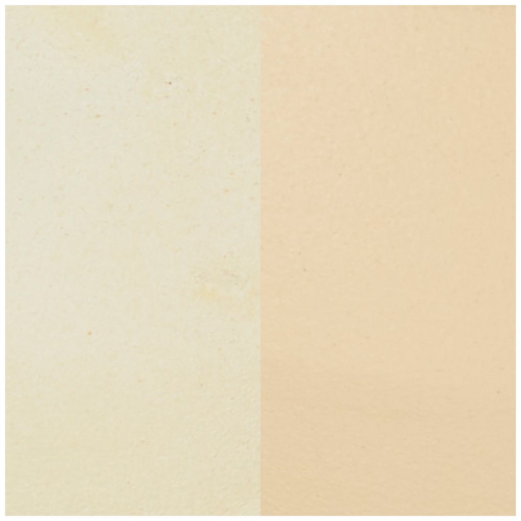 Beige Metal Modern Candle, S/2 4"W, 2"H