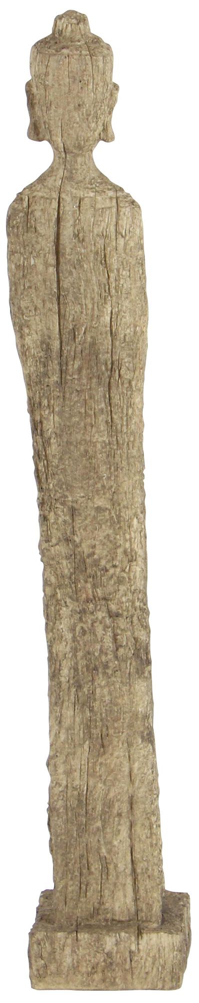 Image 5 Beige Polystone Eclectic Sculpture, 5" x 4" x 32" more views