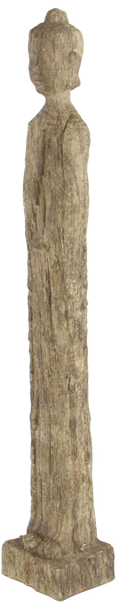 Image 6 Beige Polystone Eclectic Sculpture, 5" x 4" x 32" more views