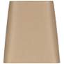 Thumbnail3 of Beige Rectangular Linen Shade 12/7x14/9x10 (Spider) more views