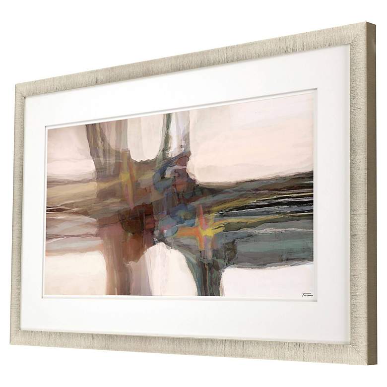 Image 3 Beige Sculpture I 47"W Rectangular Giclee Framed Wall Art more views