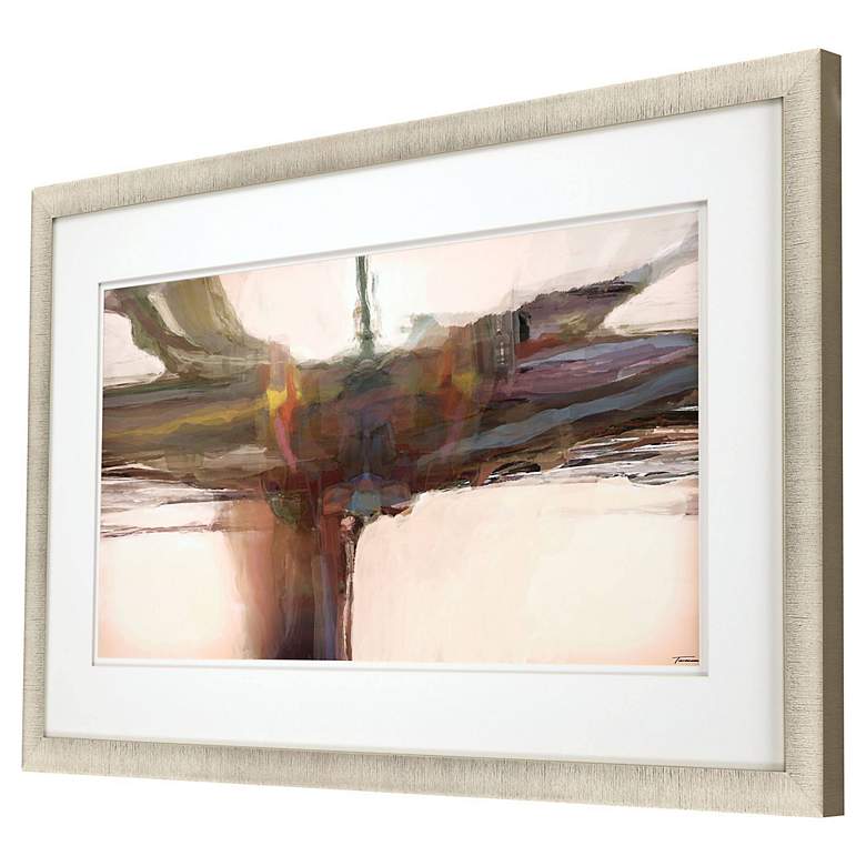 Image 3 Beige Sculpture II 47"W Rectangular Giclee Framed Wall Art more views