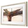 3_Beige Sculpture II 47"W Rectangular Giclee Framed Wall Art more views