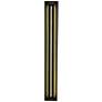 1_Bel Air 38" High Black LED ADA Outdoor Wall Sconce