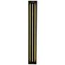 Bel Air 38" High Black LED ADA Outdoor Wall Sconce