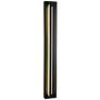 Bel Air 38" High Black LED ADA Outdoor Wall Sconce