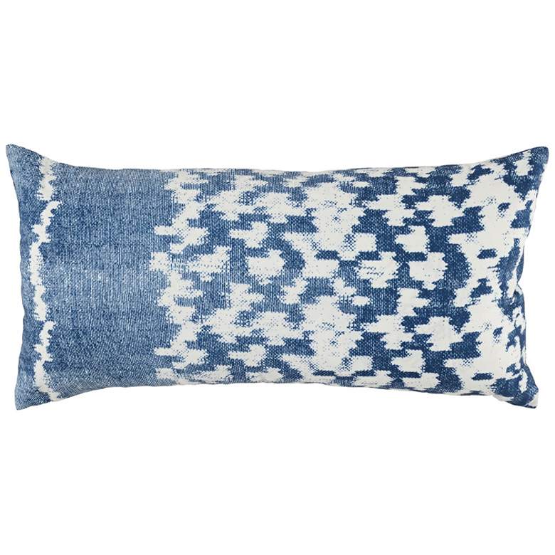 Image 1 Belardo Pacific Blue 24 inch x 12 inch Decorative Pillow