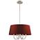 Belclaire 4 Light Brushed Nickel Pendant Chandelier