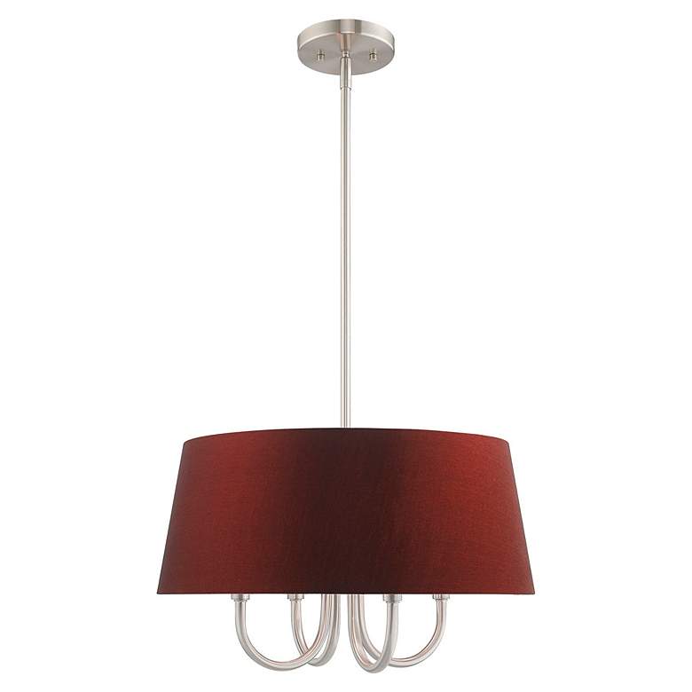 Image 5 Belclaire 4 Light Brushed Nickel Pendant Chandelier more views