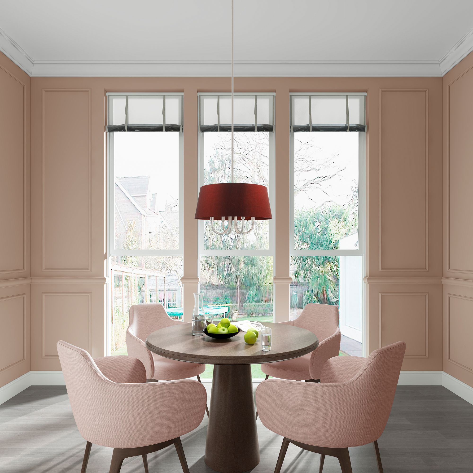 Belclaire 4 Light Brushed Nickel Pendant Chandelier