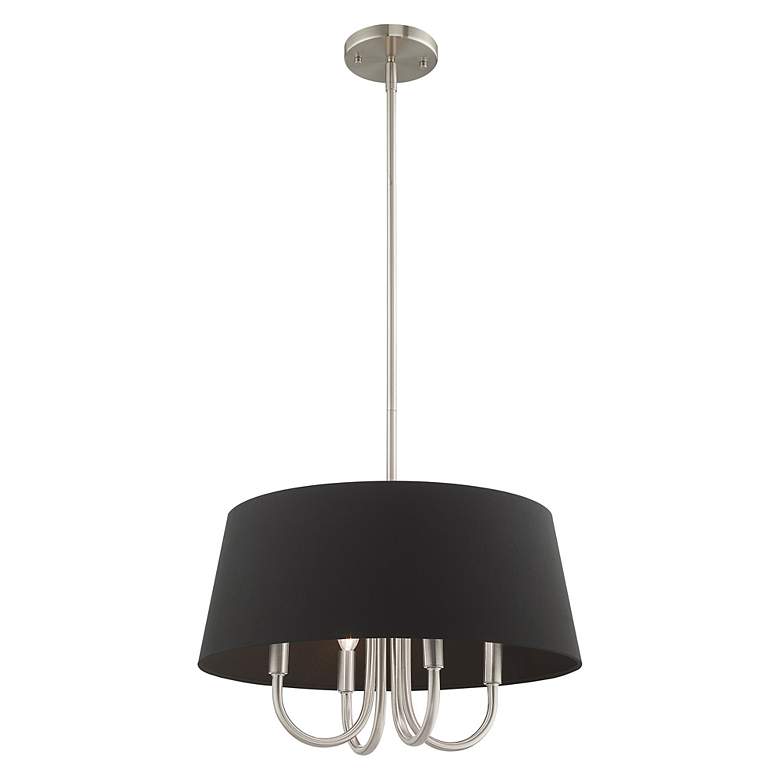Image 5 Belclaire 4 Light Brushed Nickel Pendant Chandelier more views