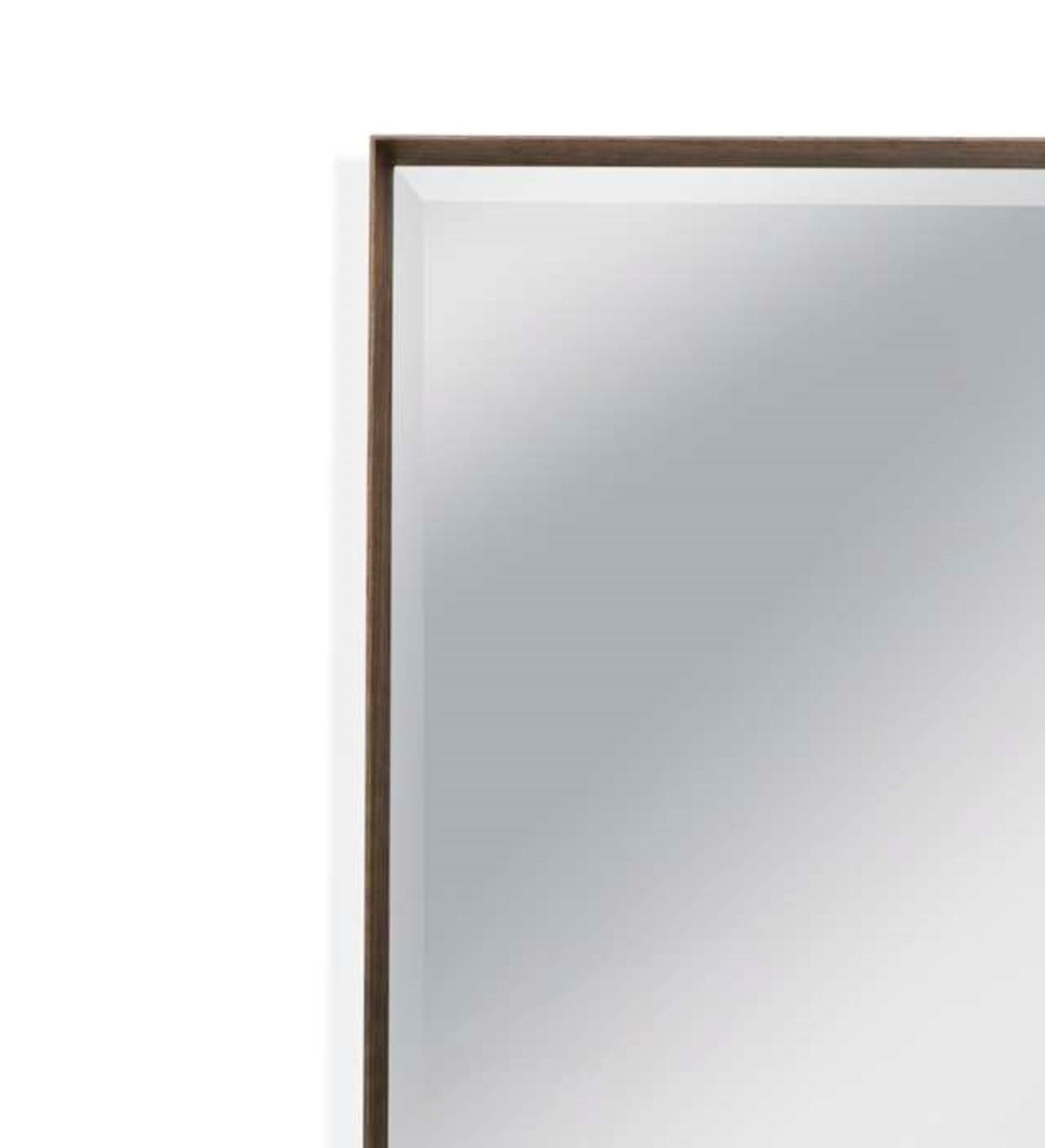 Image 2 Belden Rectangular Floor Mirror Brown more views