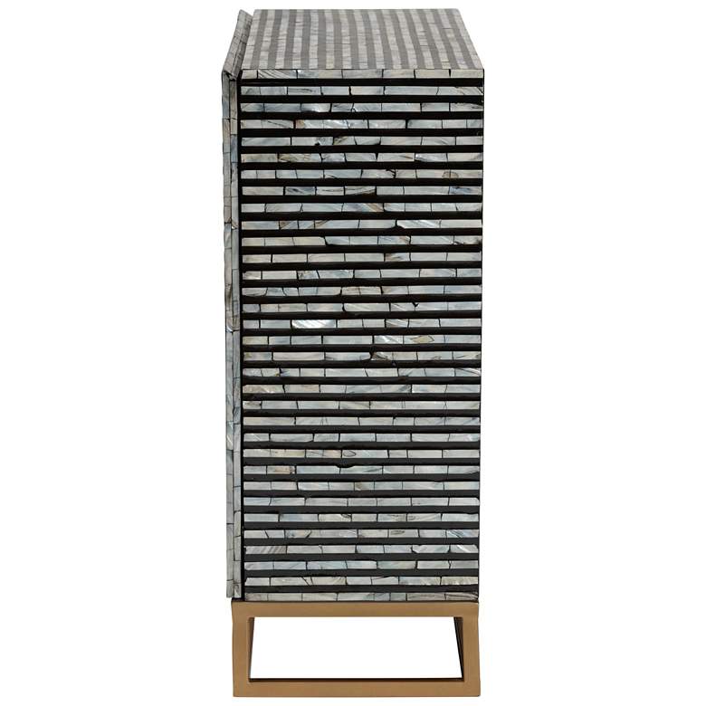 Image 4 Belenus 27 1/2" Wide Black and Gray 2-Door Storage Cabinet more views