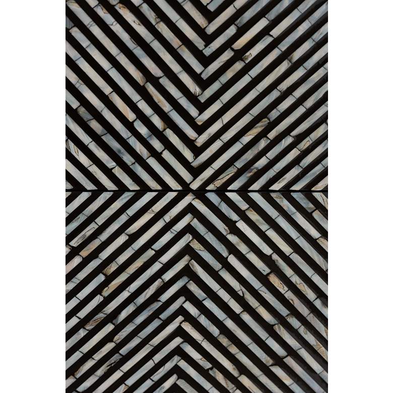 Image 6 Belenus 27 1/2" Wide Black and Gray 2-Door Storage Cabinet more views