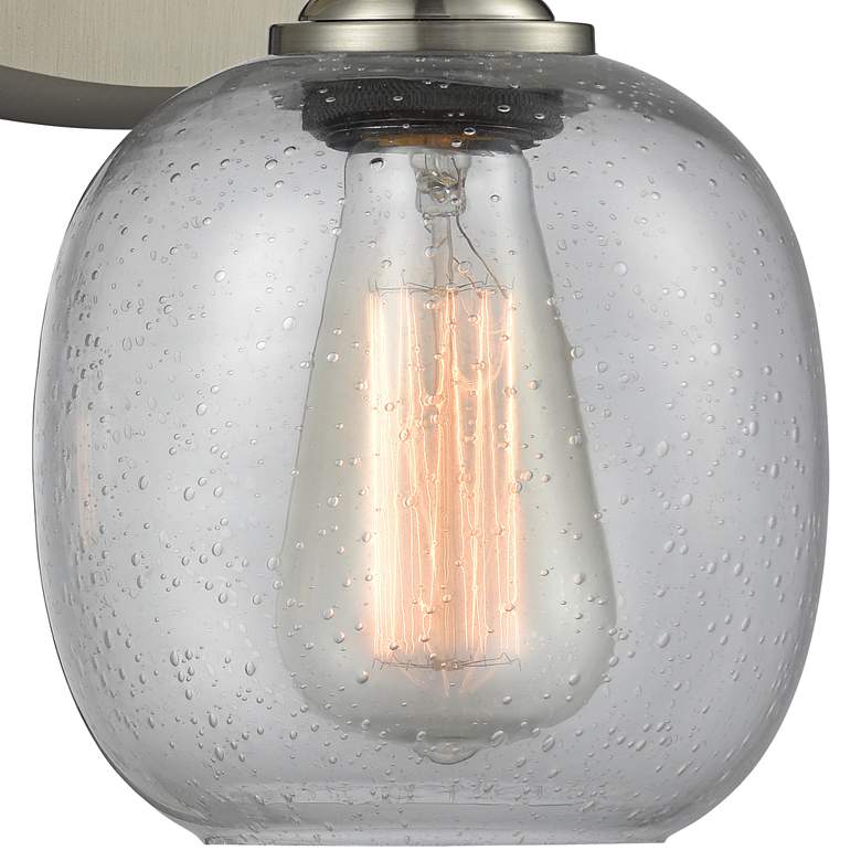 Image 2 Belfast 11" High Brushed Satin Nickel Adjustable Wall Sconce more views