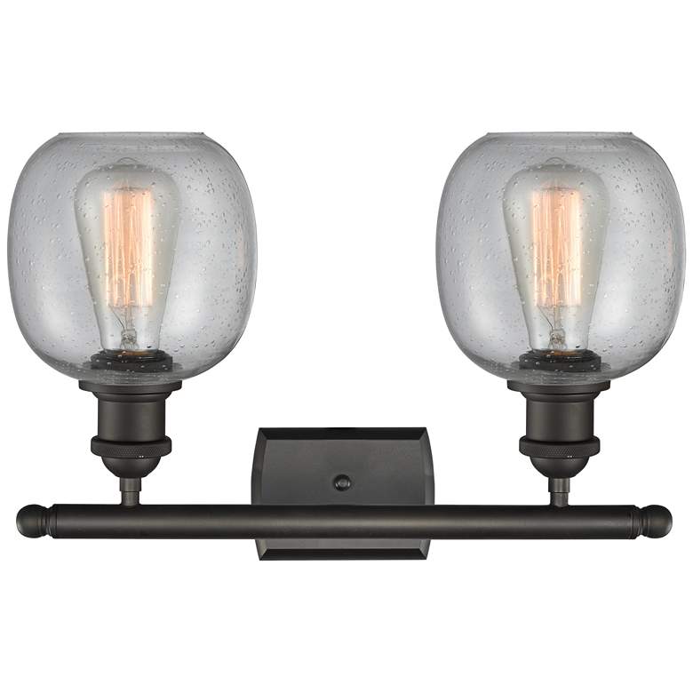 Image 4 Belfast 11" High Oil-Rubbed Bronze 2-Light Wall Sconce more views