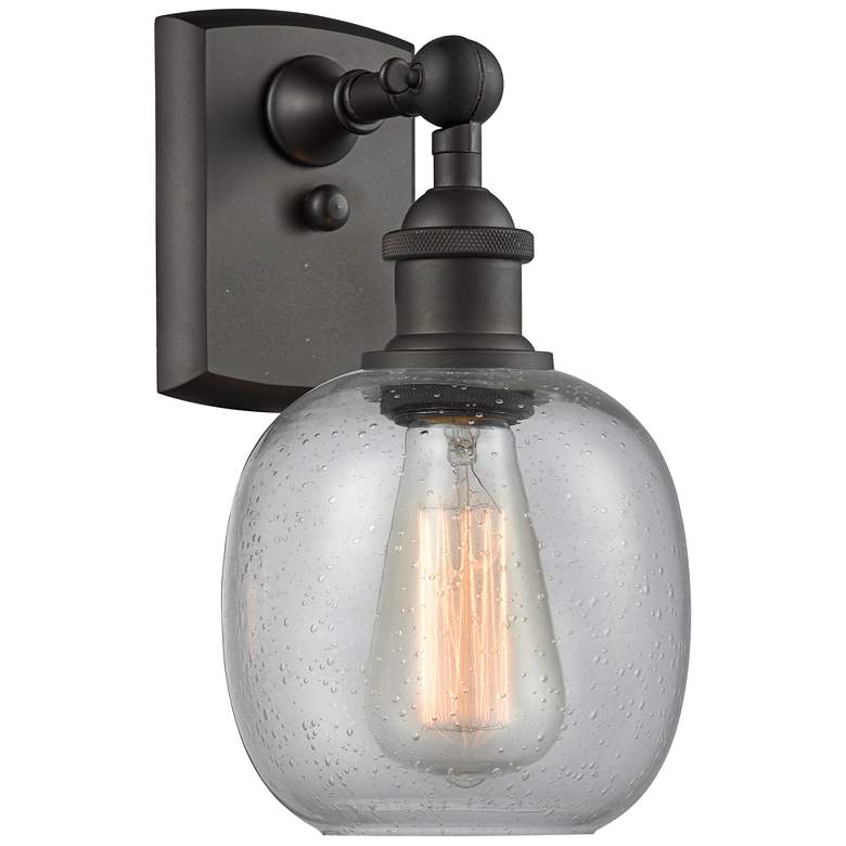 Image 1 Belfast 11" High Oil-Rubbed Bronze Adjustable Wall Sconce