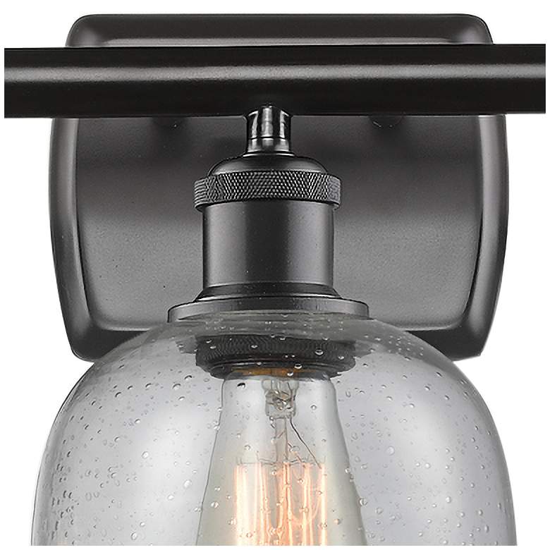 Image 3 Belfast 26" Wide Matte Black 3-Light Bath Vanity Light more views