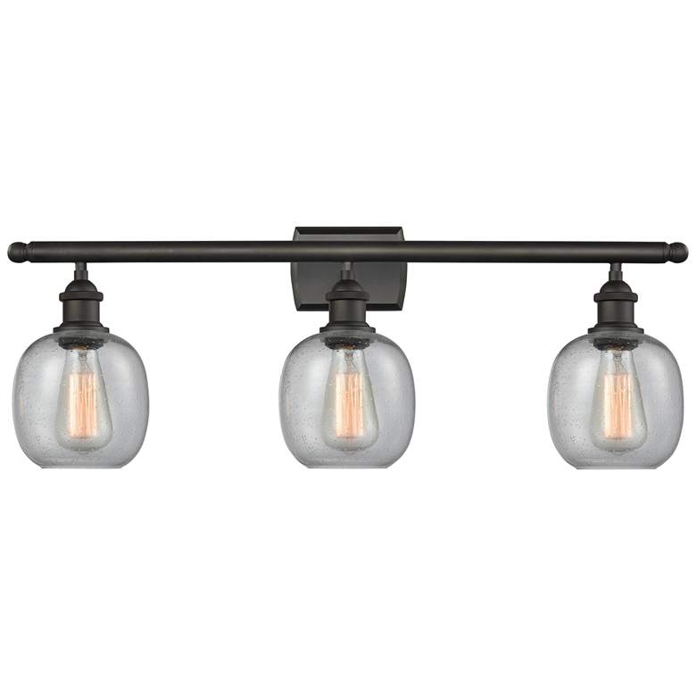 Image 1 Belfast 26" Wide Oil-Rubbed Bronze 3-Light Bath Vanity Light