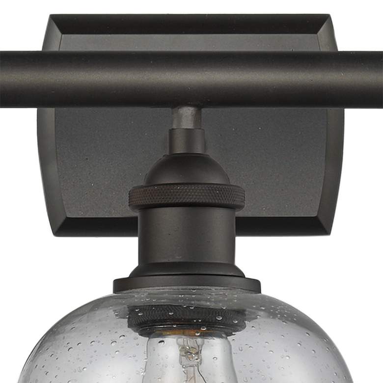 Image 3 Belfast 26" Wide Oil-Rubbed Bronze 3-Light Bath Vanity Light more views