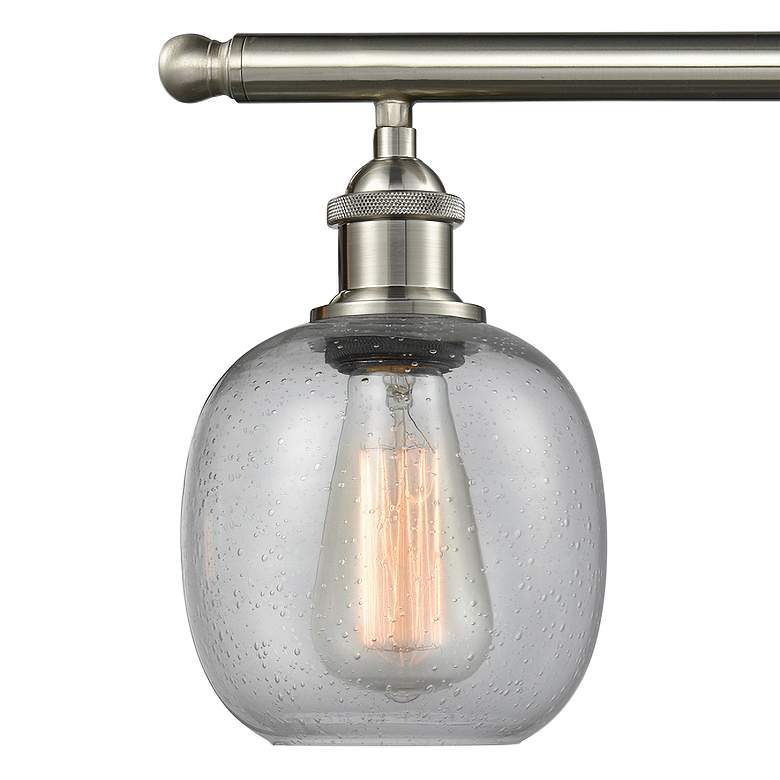 Image 2 Belfast 26"W Brushed Satin Nickel 3-Light Bath Vanity Light more views