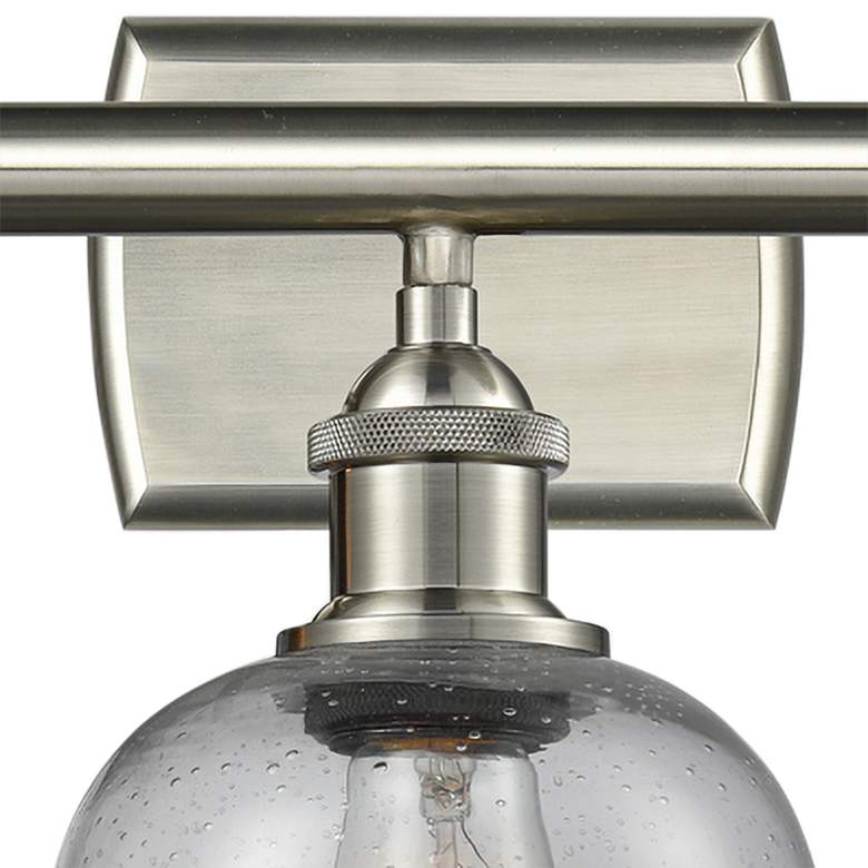Image 3 Belfast 26"W Brushed Satin Nickel 3-Light Bath Vanity Light more views