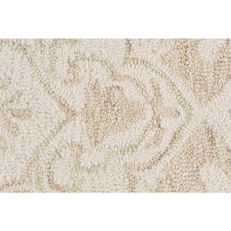 Image 5 Belfort 8698776 5'x8' Tan and Ivory Floral Paisley Area Rug more views
