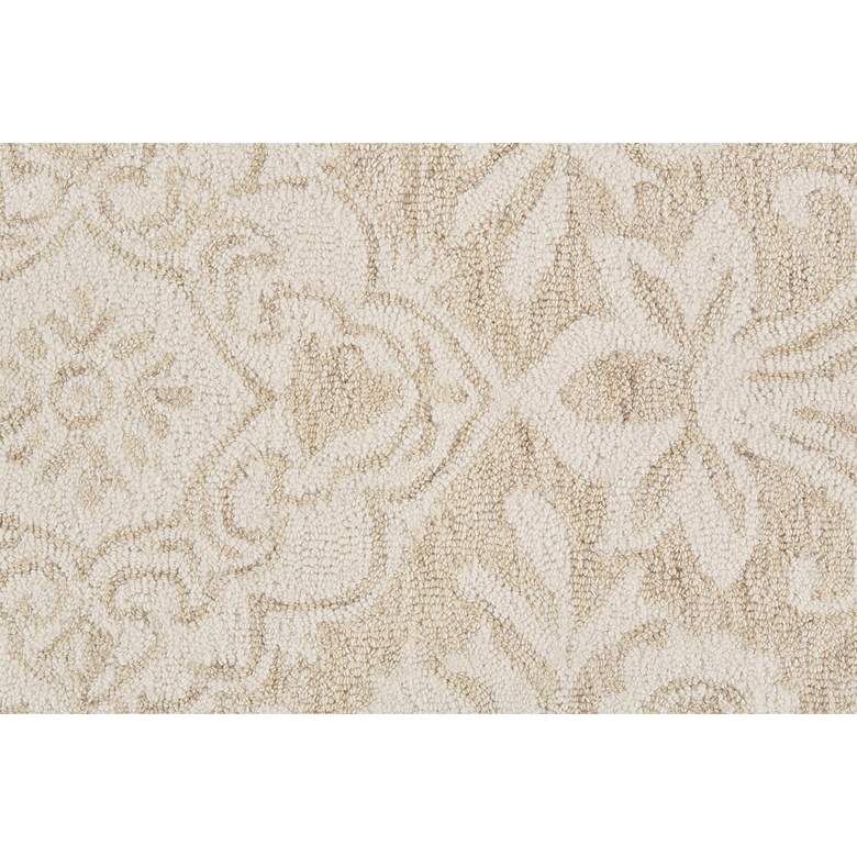 Image 6 Belfort 8698776 5'x8' Tan and Ivory Floral Paisley Area Rug more views
