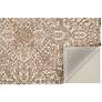 Thumbnail4 of Belfort 8698778 2'x3' Brown Ivory Geometric Floral Area Rug more views