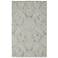 Belfort Medallion Hand Tufted Blue Area Rug 5' x 8'