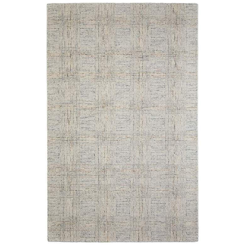 Image 1 Belfort Transitional Geometric Hand Tufted Ivory Area Rug 8668F