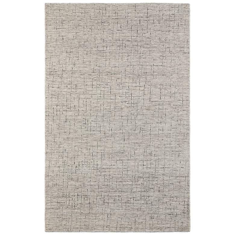 Image 1 Belfort Transitional Solid Hand Tufted Ivory Area Rug 8667F