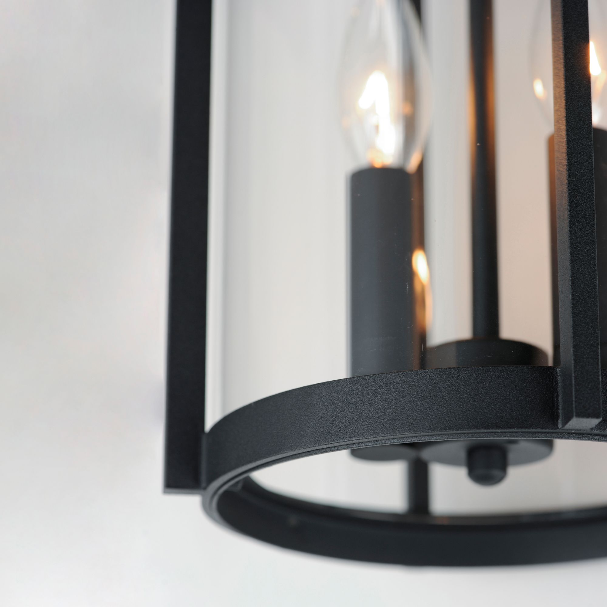 Image 5 Belfry 2-Light Wall Sconce - Black more views