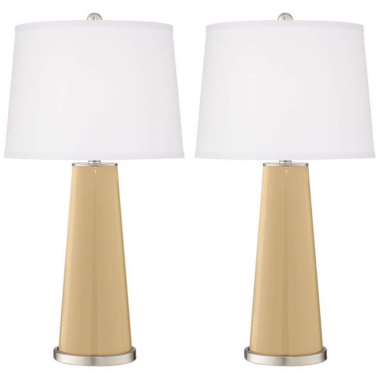 Image 1 Believable Buff Leo Table Lamp Set of 2