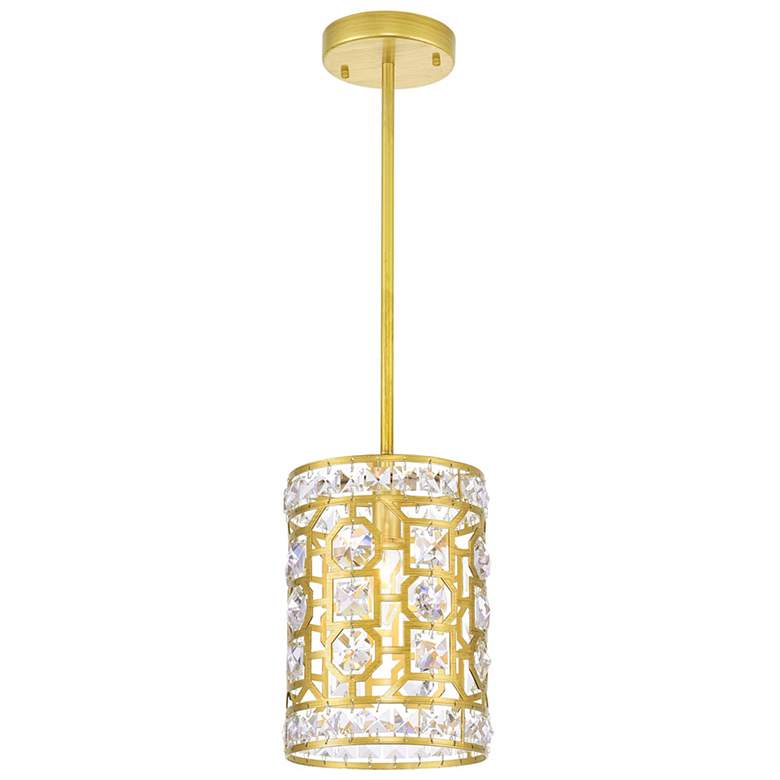 Image 1 Belinda 1 Light Pendant With Champagne Finish