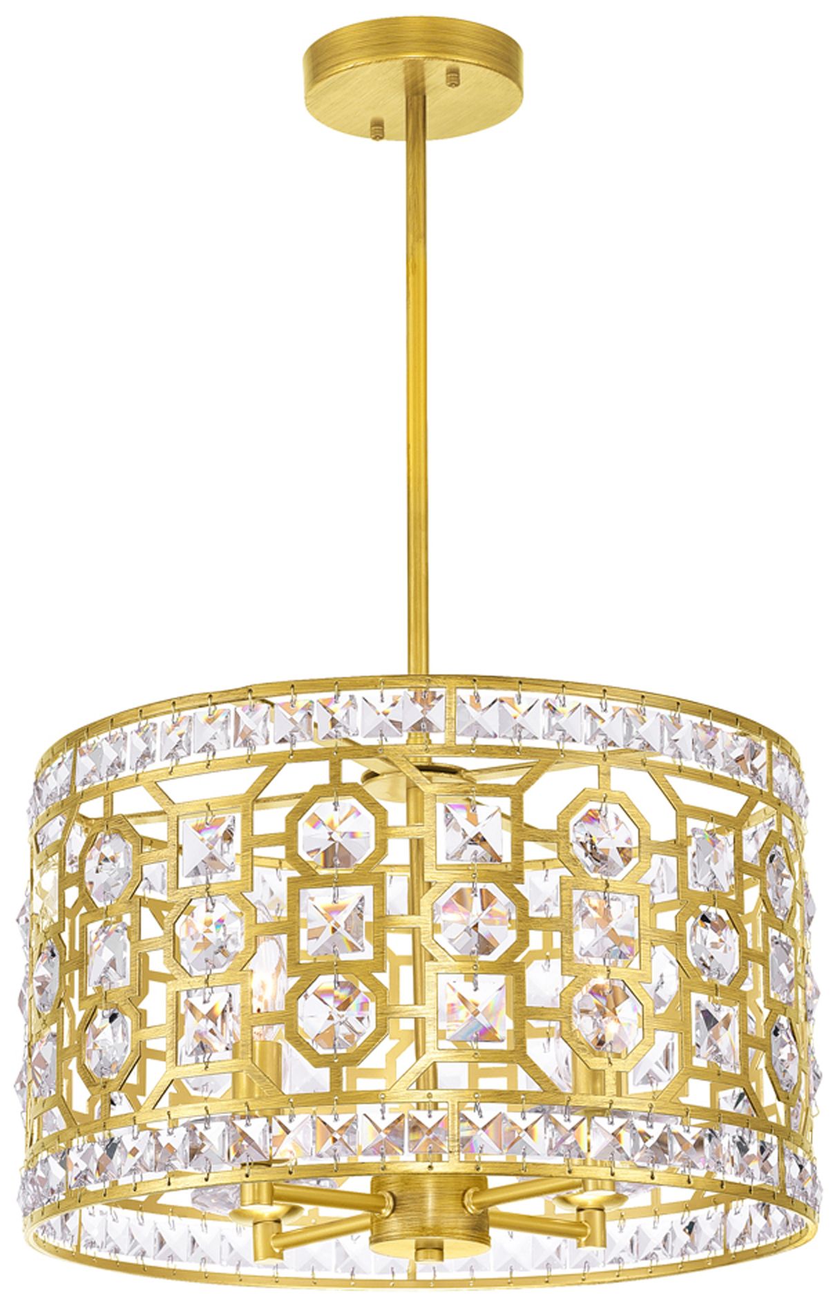 Belinda 4 Light Champagne Chandelier