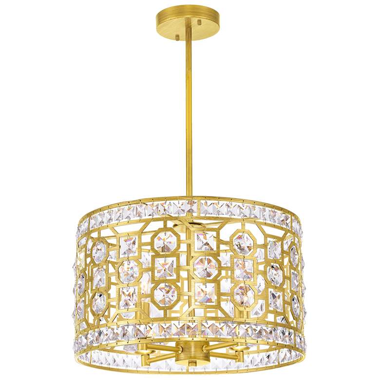 Image 1 Belinda 4 Light Chandelier With Champagne Finish