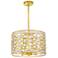 Belinda 4 Light Chandelier With Champagne Finish