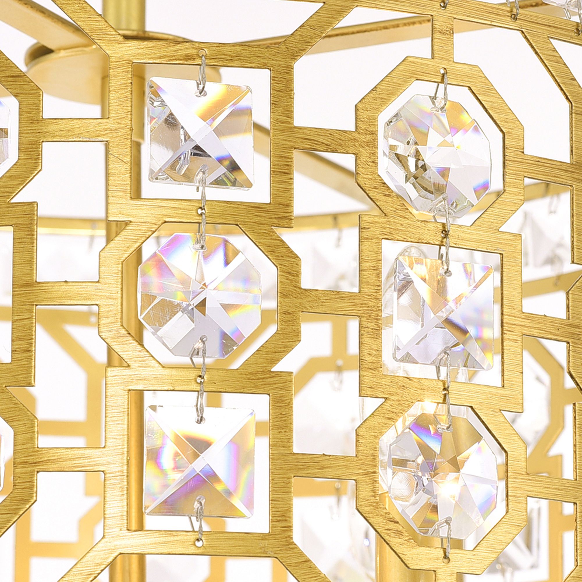 Image 3 Belinda 4 Light Chandelier With Champagne Finish more views