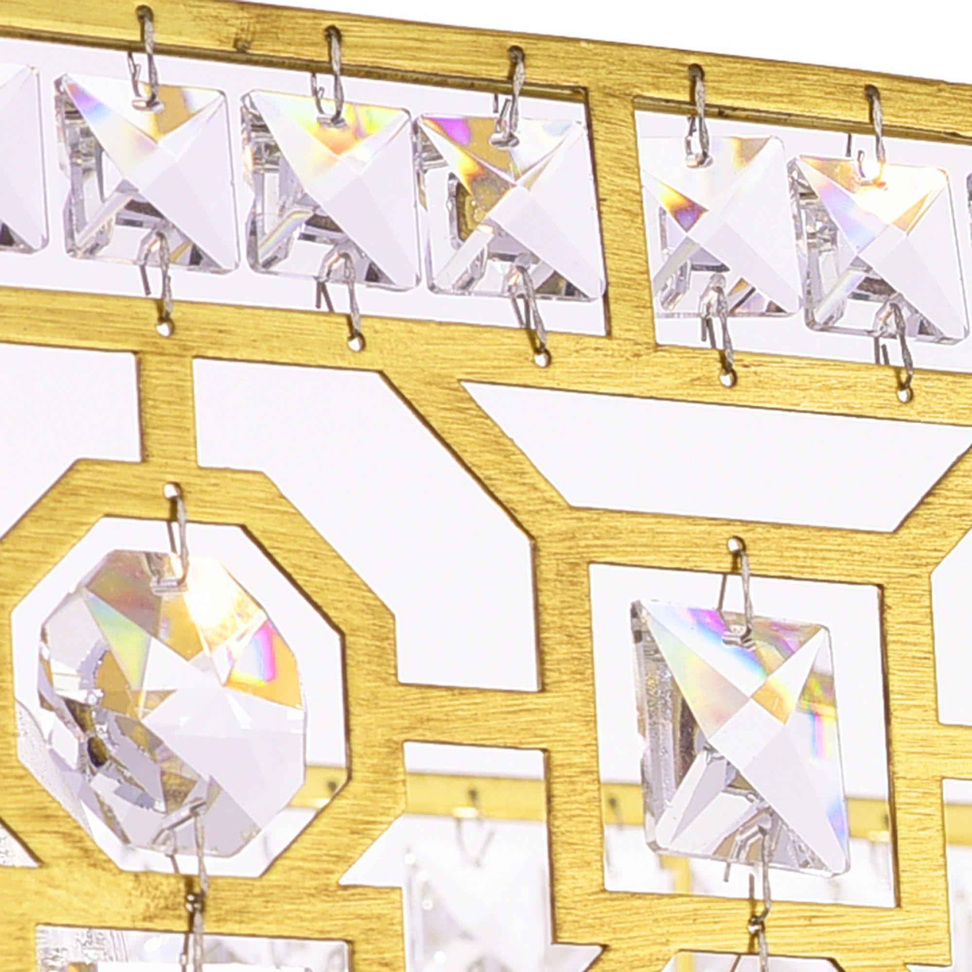 Image 3 Belinda 8 Light Champagne Chandelier more views