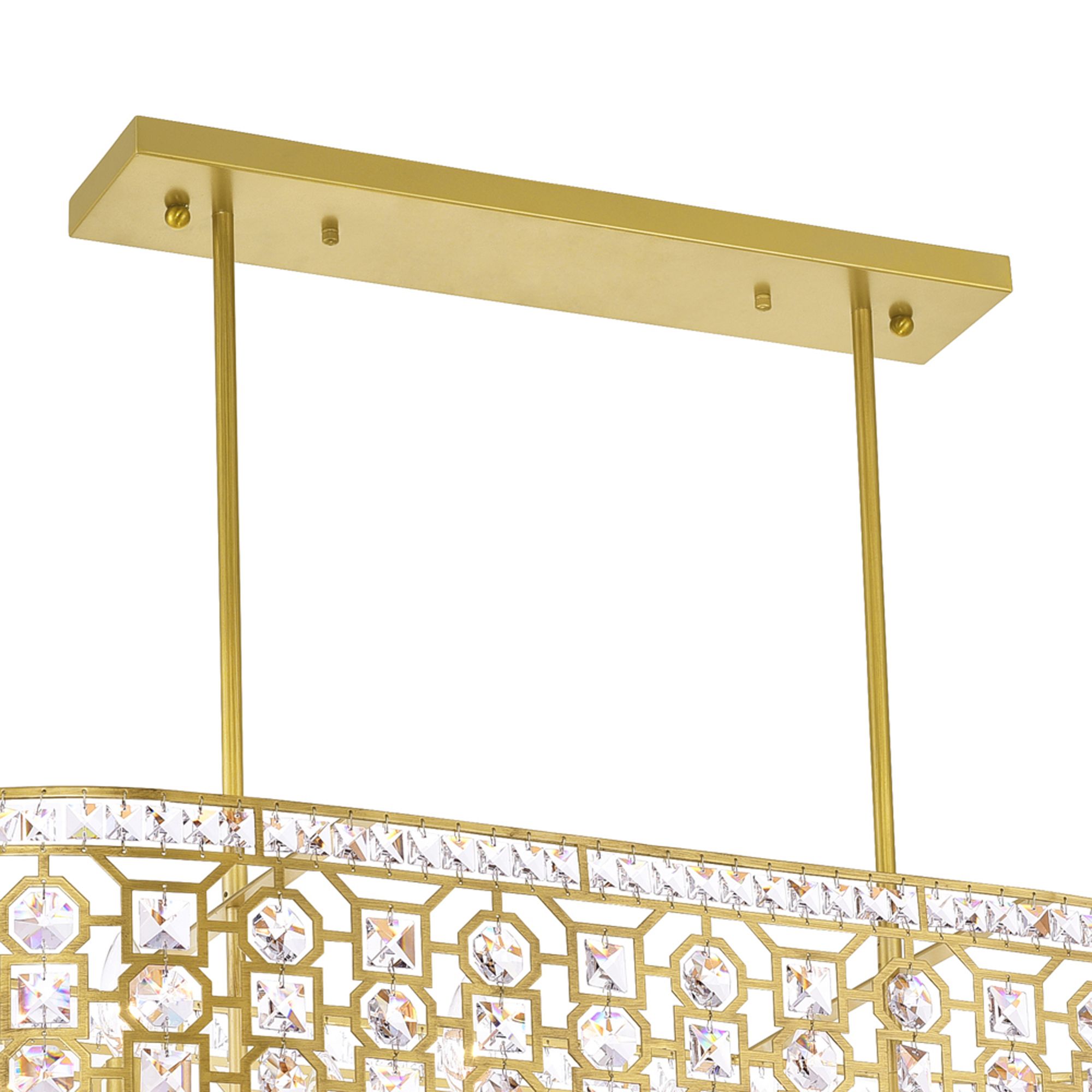 Image 2 Belinda 8 Light Chandelier With Champagne Finish more views