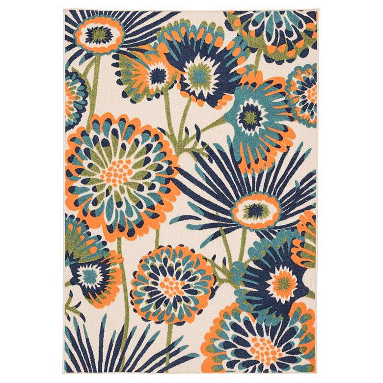 Image 1 Belize Balfour BLZ03 5'3"x7'6" Multi-Color Floral Area Ru